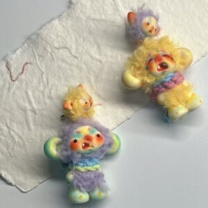 Polymer Clay Doll Earrings