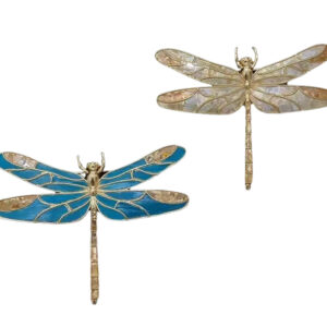 Chinese-style dragonfly brooch